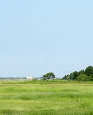 View of YCT's 34 acres of salt marsh from YCT's GreenHill Farm.Conservation Restriction